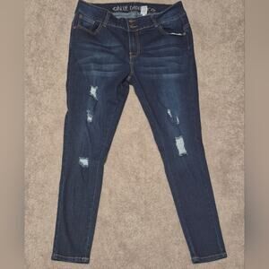 Blue Republic | EUC | Distressed Blue Jeans | Size 14